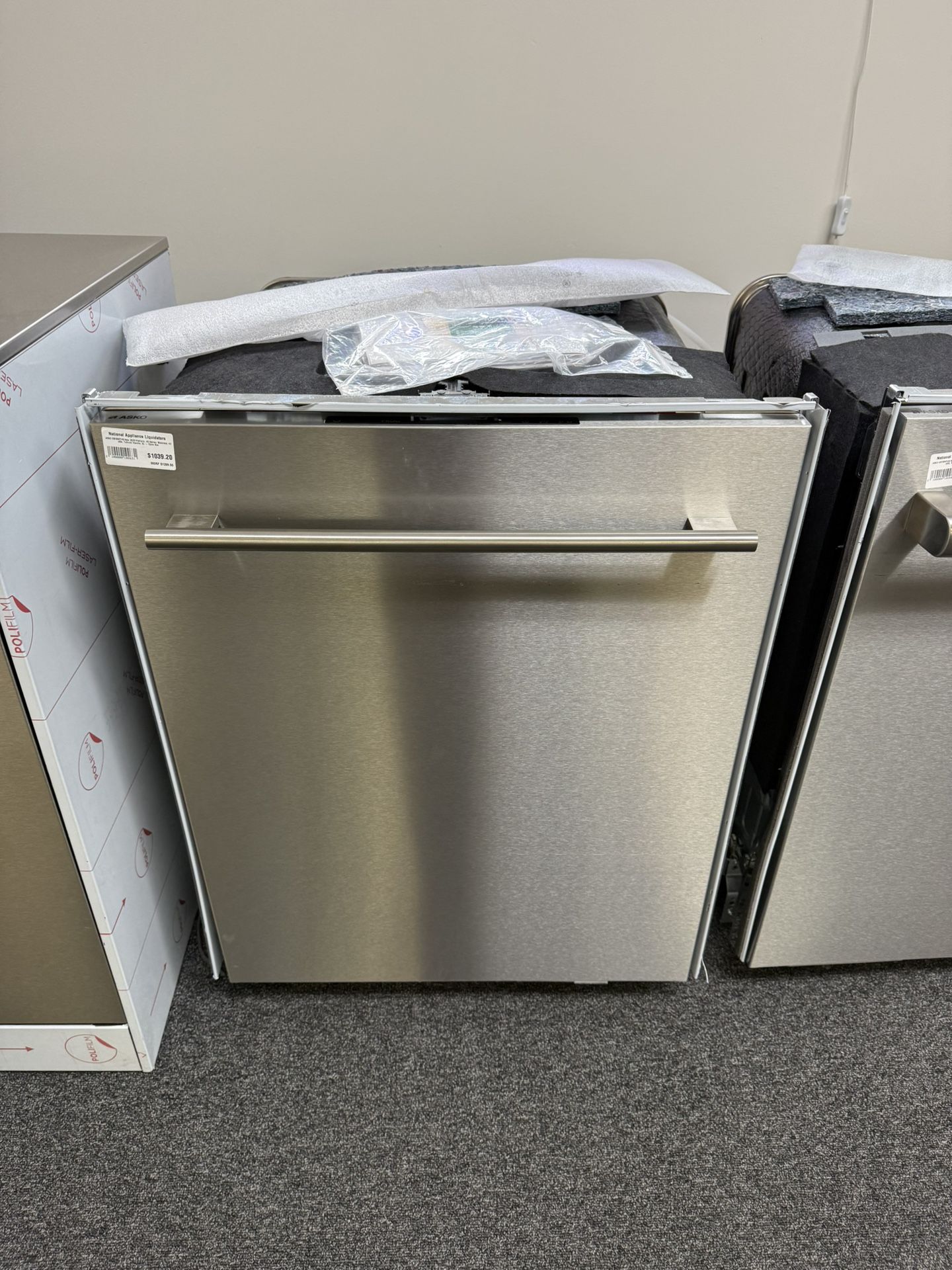 ASKO 40 Series DBI564THS 24 Inch Fully-Integrated Built-In Dishwasher