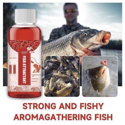 3pcs Red Fishing Liquid, /3 piezas de líquido de pesca roja