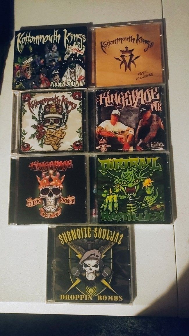 ICP Twiztid And Other Psychopathic Records And Kmk Cds