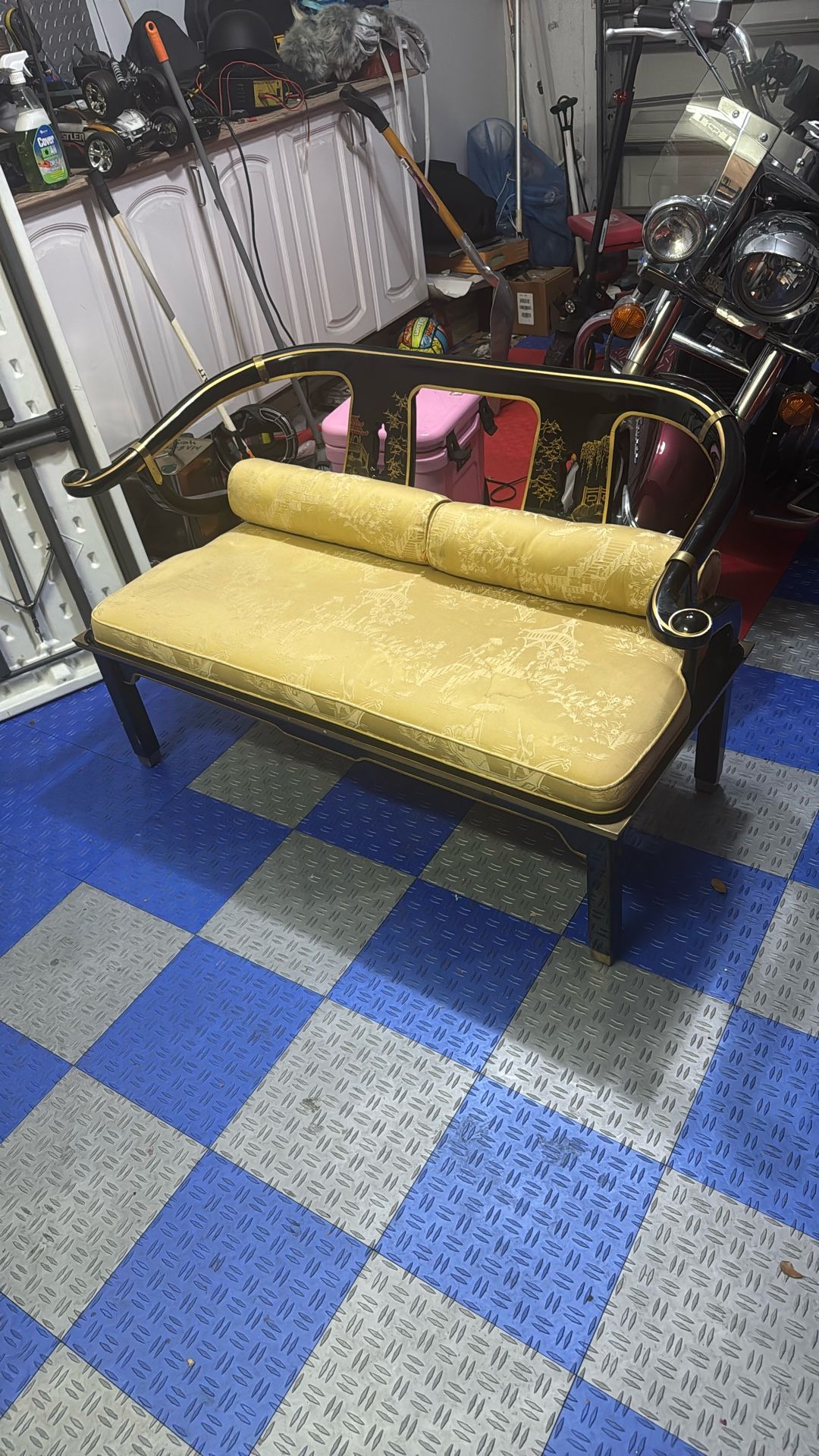 Oriental Love Seat Sofa