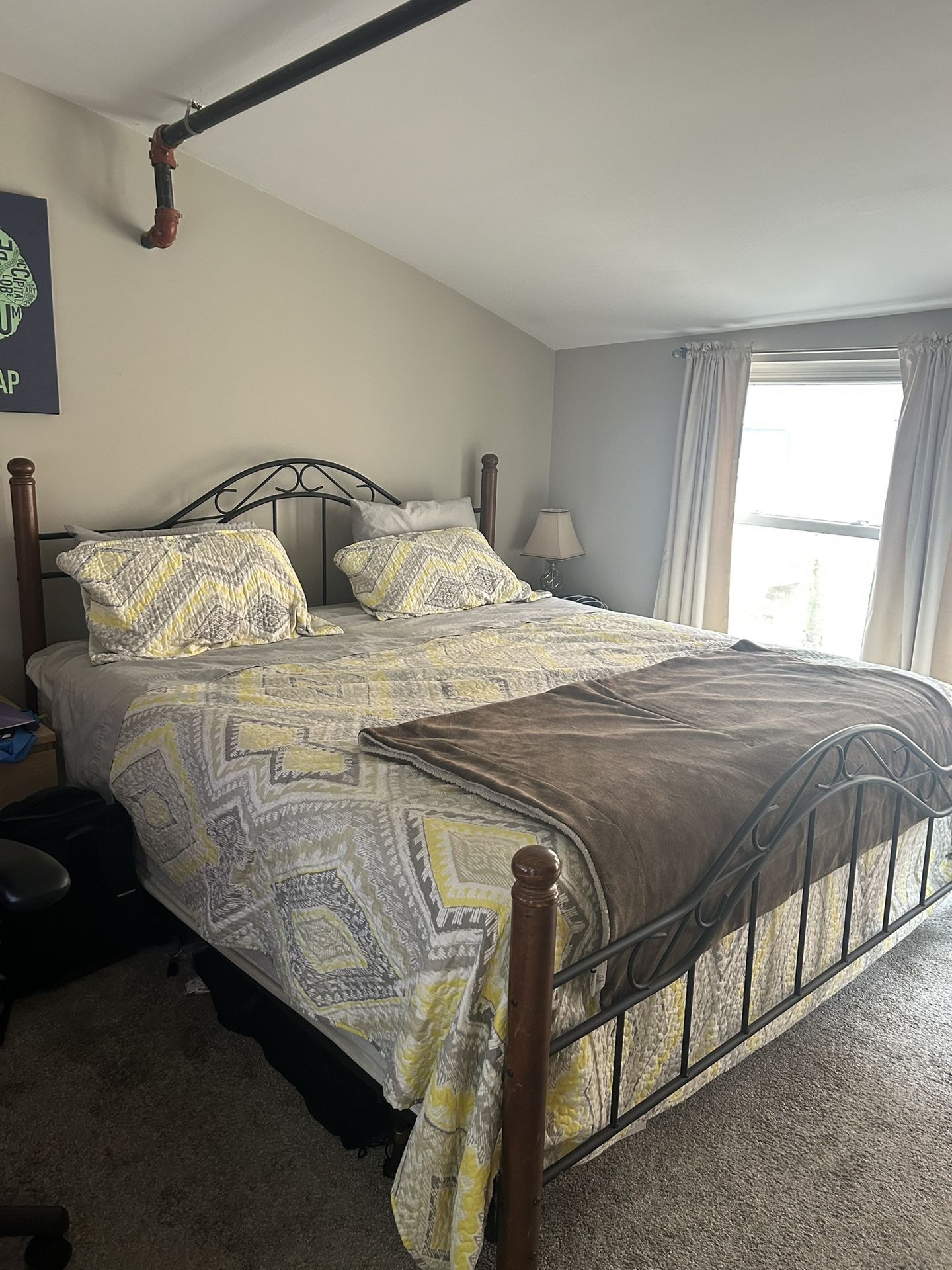 Barely Slept-On King Bed from Guest Suite