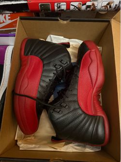 Jordan 12 flu game size 10