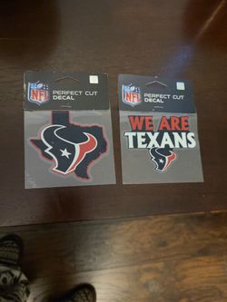 New Decals Houston Texans Gear