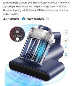 New mattress vacuums $40 each