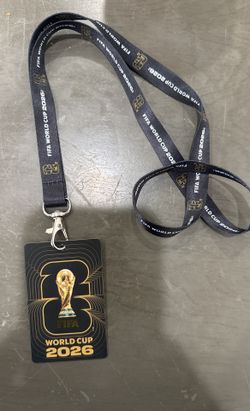 FIFA World Cup 2026 Official Lanyard & Fan ID