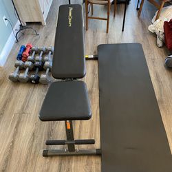 Dumbbells And Weight Bench