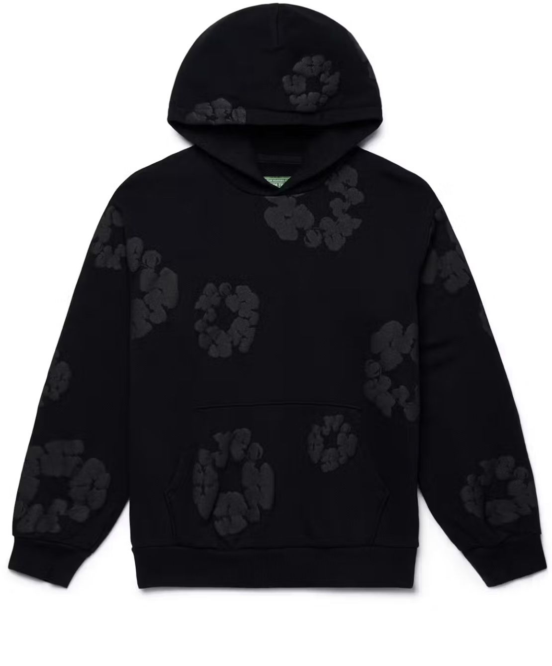Denim Tears Hoodie Black Monochrome