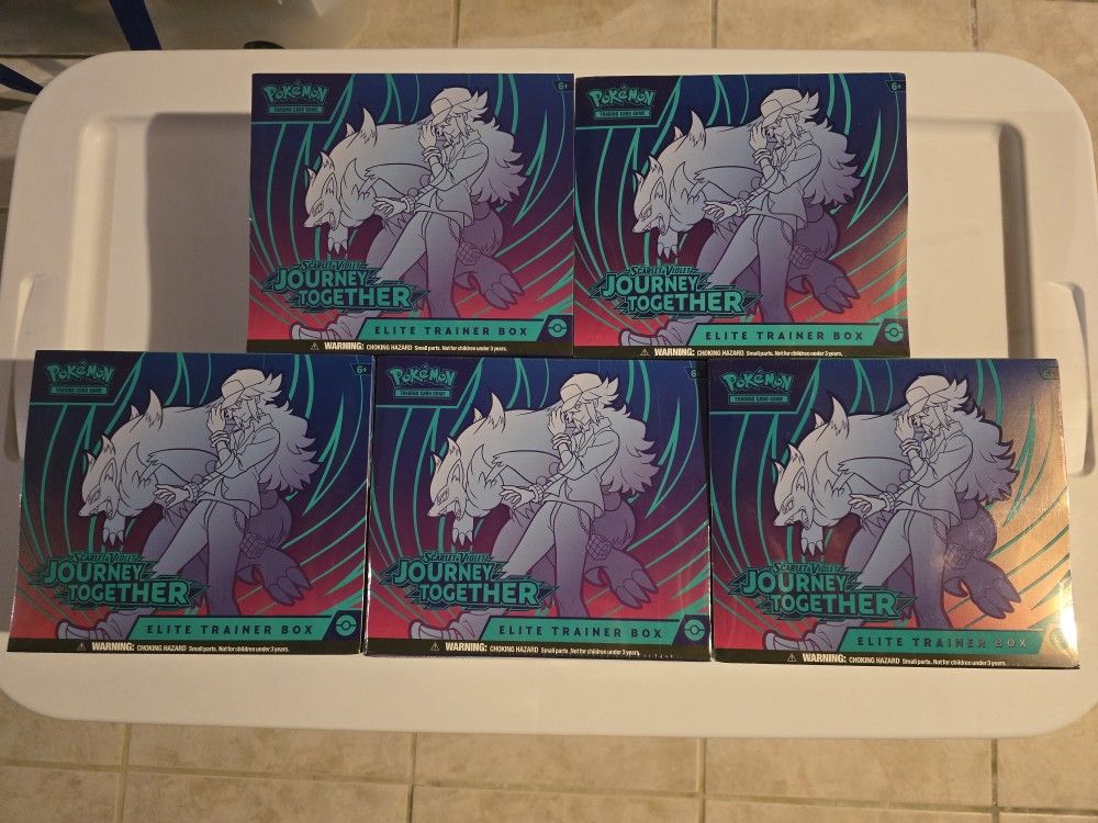 Journey Together ETB- Brand New/Factory Sealed
