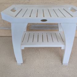 Coastal Vogue Side Table or Shower Seat