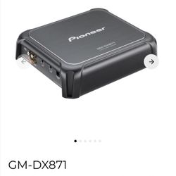 Pioneer Class D Amp 1600 Watt