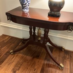 Baker Historic Charleston Regency Mahogany Games Table