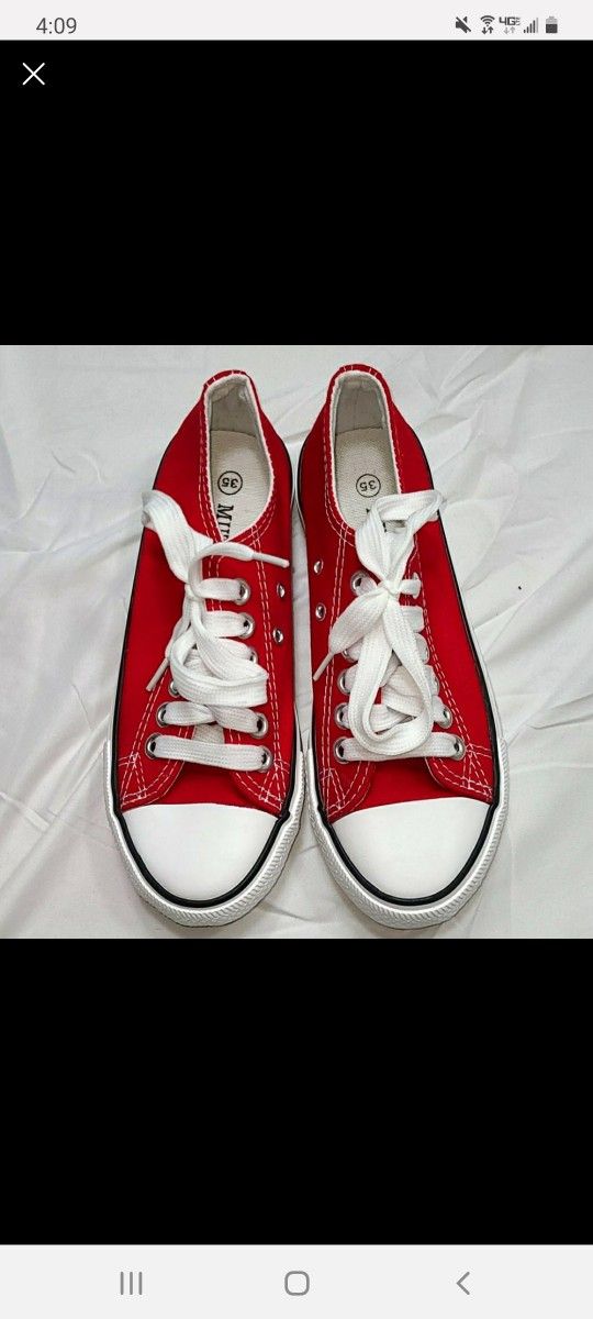 2 Pair Girls Size 5 Sneakers