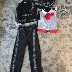 Mens Costume Day Of The Dead Small