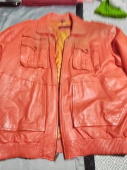 SANZINNI LEATHER JACKET