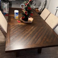 Rectangle Wooden Table