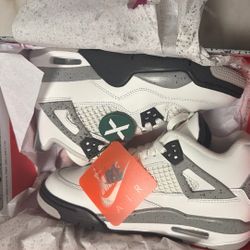Jordan 4 White Cement 