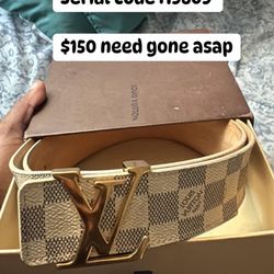 Louis Vuitton belt 