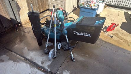 Self Propelled Lawn Mower and accessories