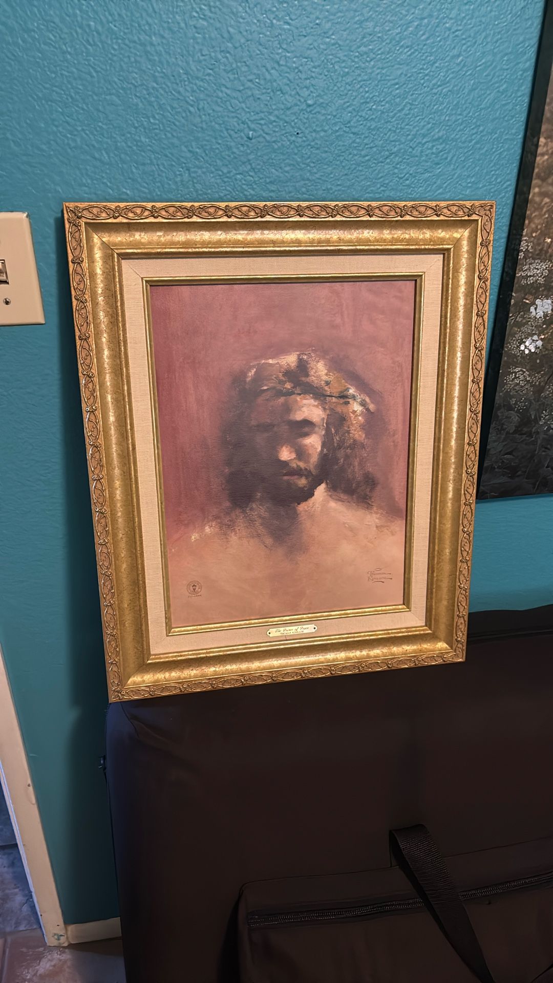 Thomas Kinkade “The Price Of Peace” Painting