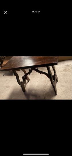 Antique Fratino trestle table