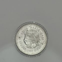 1948 Mexican 5 Pesos