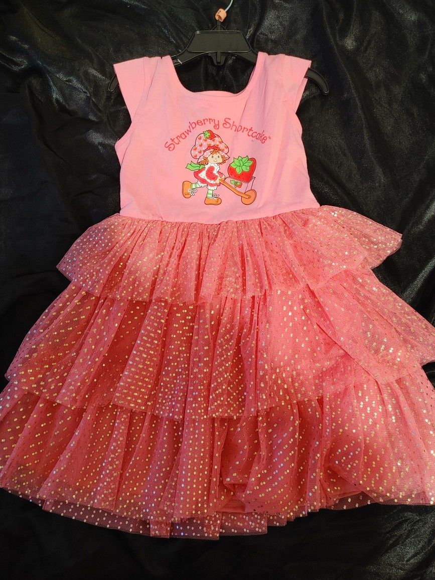 Strawberry Shortcake Toddler Dress - New