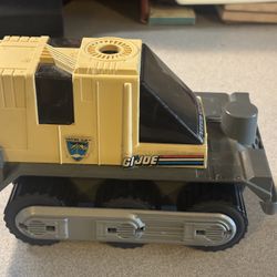  GI Joe Hasbro 1989 Thunderclap Vehicle Part Rear Tank Trailer
