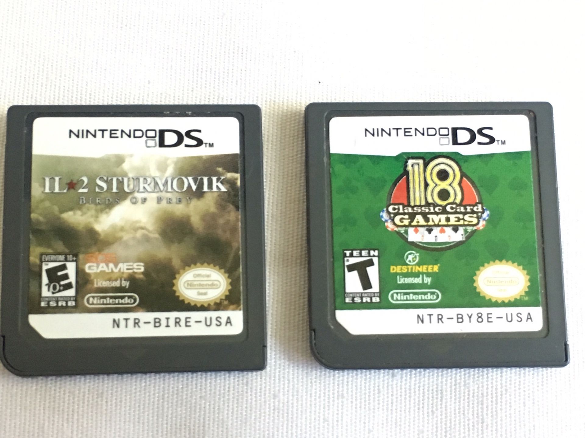 Lot 2 NINTENDO DS GAME - Playable with 2DS 3DS XL —- Read More