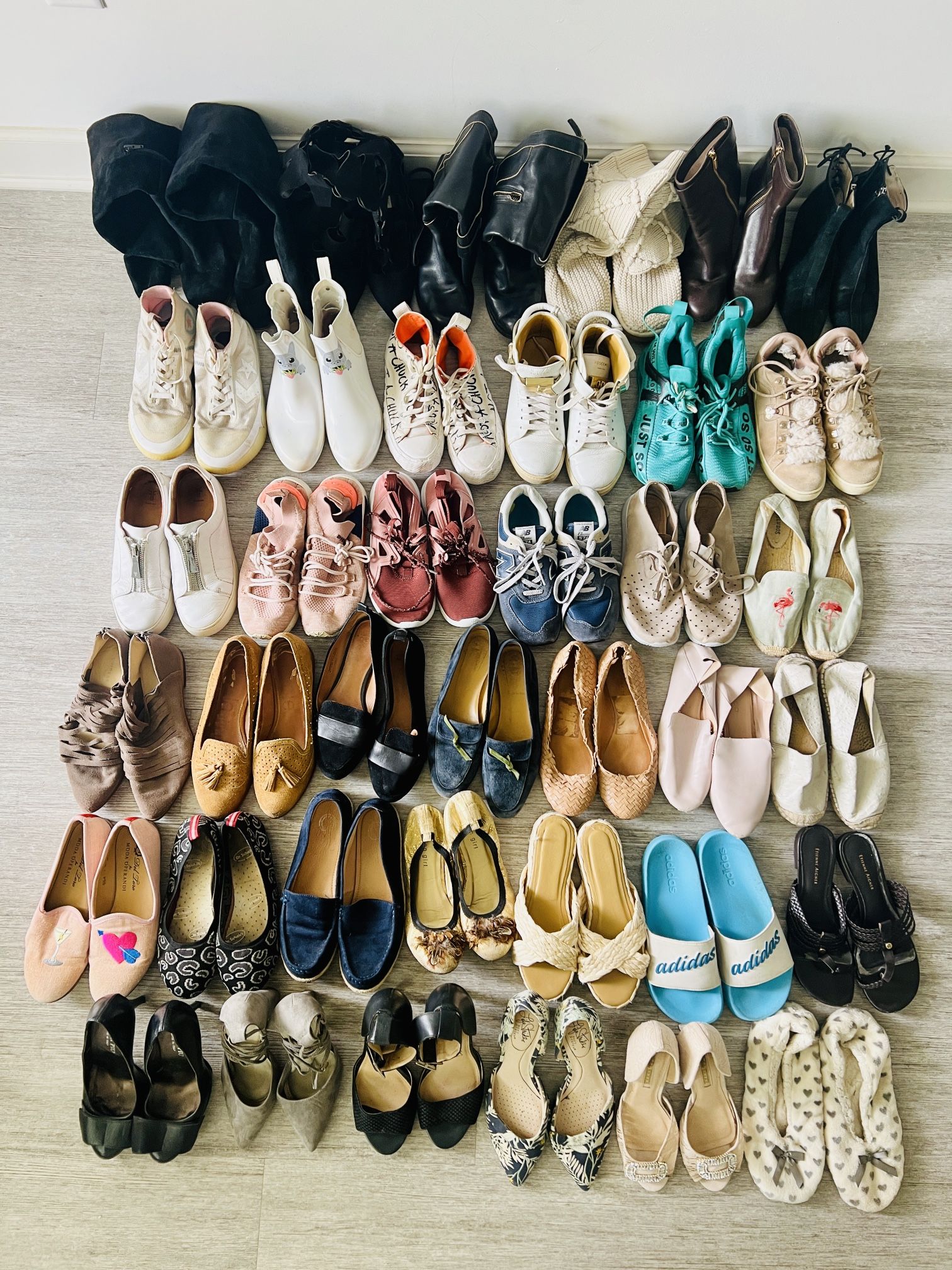 38(!) Piece BUNDLE Of Women’s Shoes, Size 7.5.
