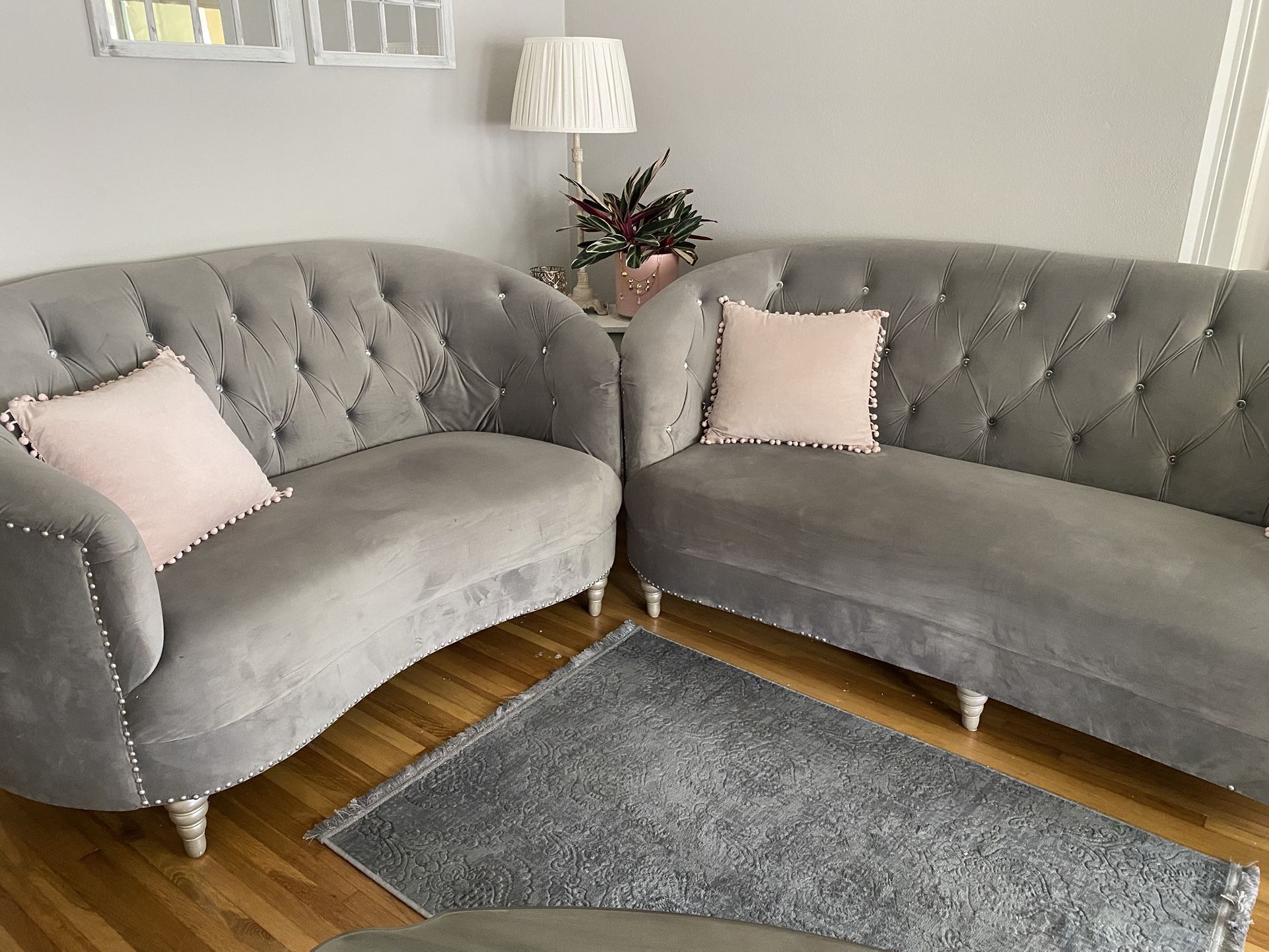 Grey Couches 
