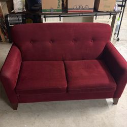 Red fabric Sofa