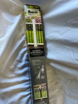 Fiberon Post Sleeve Surface Mount Kit Univ