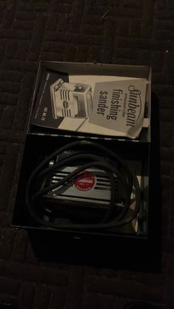 Vintage sunbeam straight line finishing sander