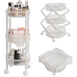 3-Tier Rolling Storage Cart 