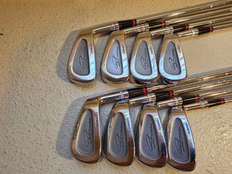 RARE! EXCELLENT! COBRA Greg Norman Forged Blade Irons 3-PW - New Tour Velvet 360s COLLECTIBLE