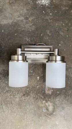 bathroom vanity double lights