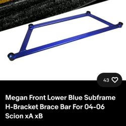 NEW  In The Box Megan Front Subframe H-bracket brace 