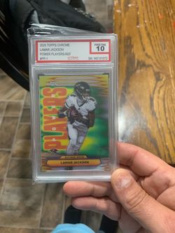 Lamar Jackson Graded Pristine 10