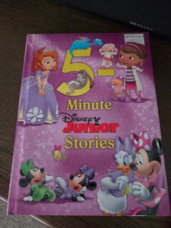 Childrens 5 minute story b9oks. Each. Like new