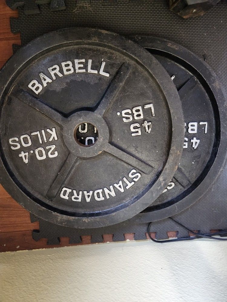 45lbs Plates