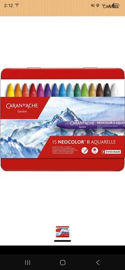 New caran d'ache set of 10 neocolor II