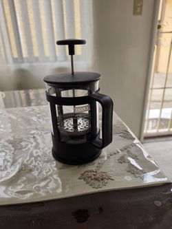 Bodum 3-Cup French Press Coffee Maker – Glass & Black Frame