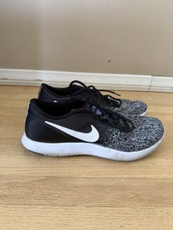 Nike Flex Contact Oreo Black White Size 10