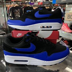 Nike Air Max 1 Essential Black Hyper Royal
