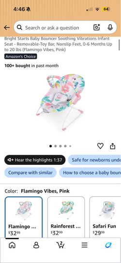 Baby Bouncer Infant Seat