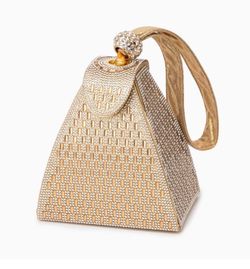 Crystal Pyramid Handbag