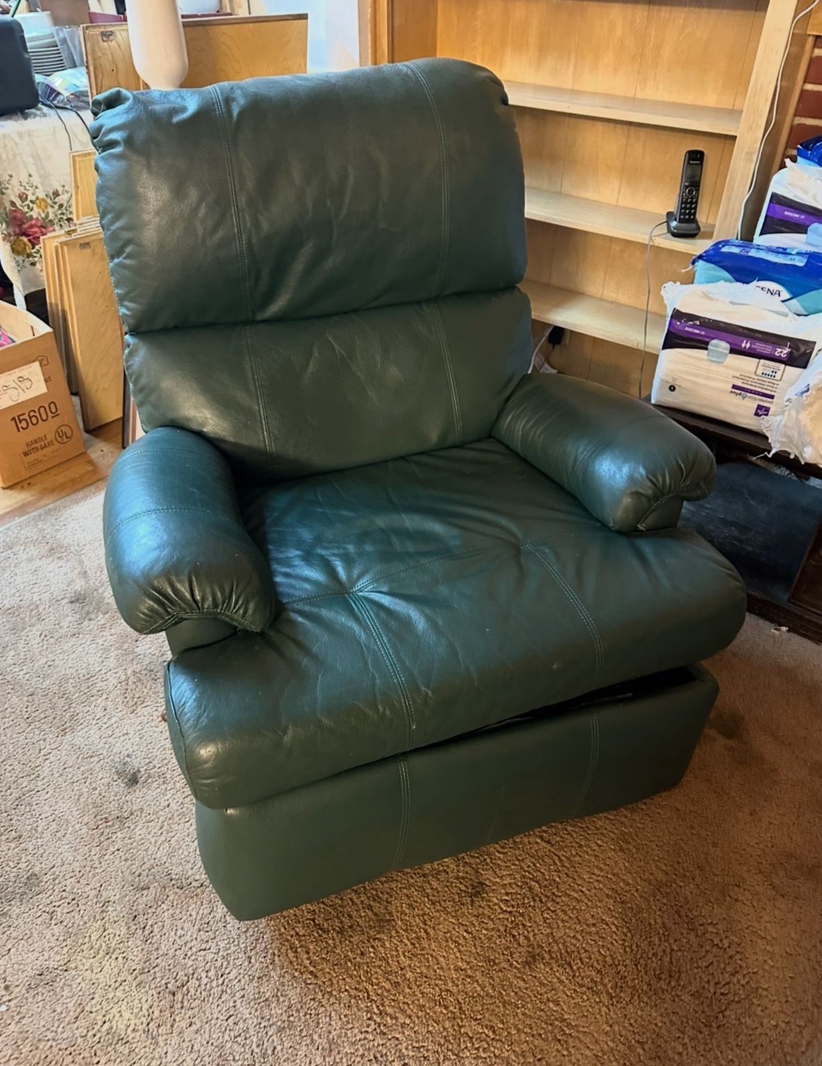Leather Recliner 