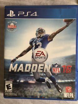 Madden 16 PlayStation 4(PS4)