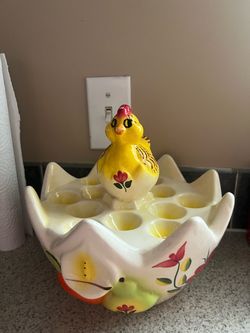 Gallina de ceramica