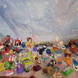 Assortment Of Open McDonald's Toys